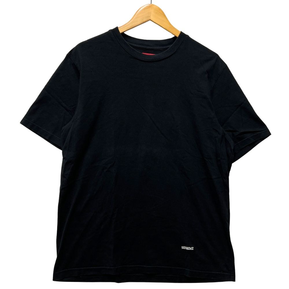 SUPREME シュプリーム 裾刺繍ロゴ Tシャツ 半袖 45216