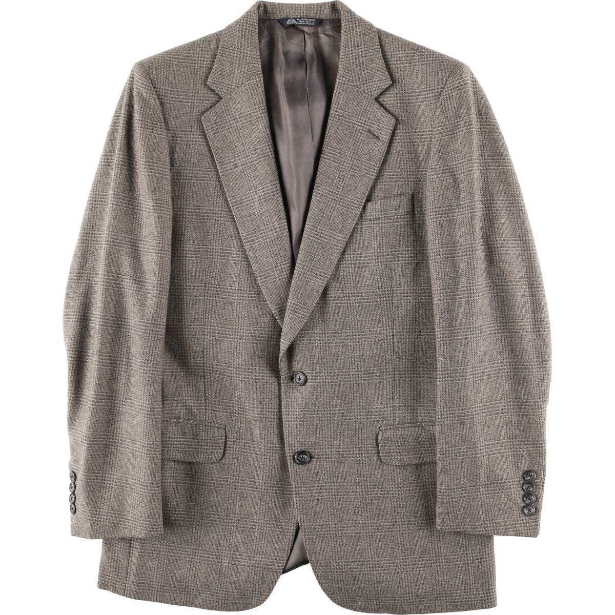 古着 バーバリー Burberry's グレンチェック ウールテーラードジャケット USA製 メンズS相当/evb033213