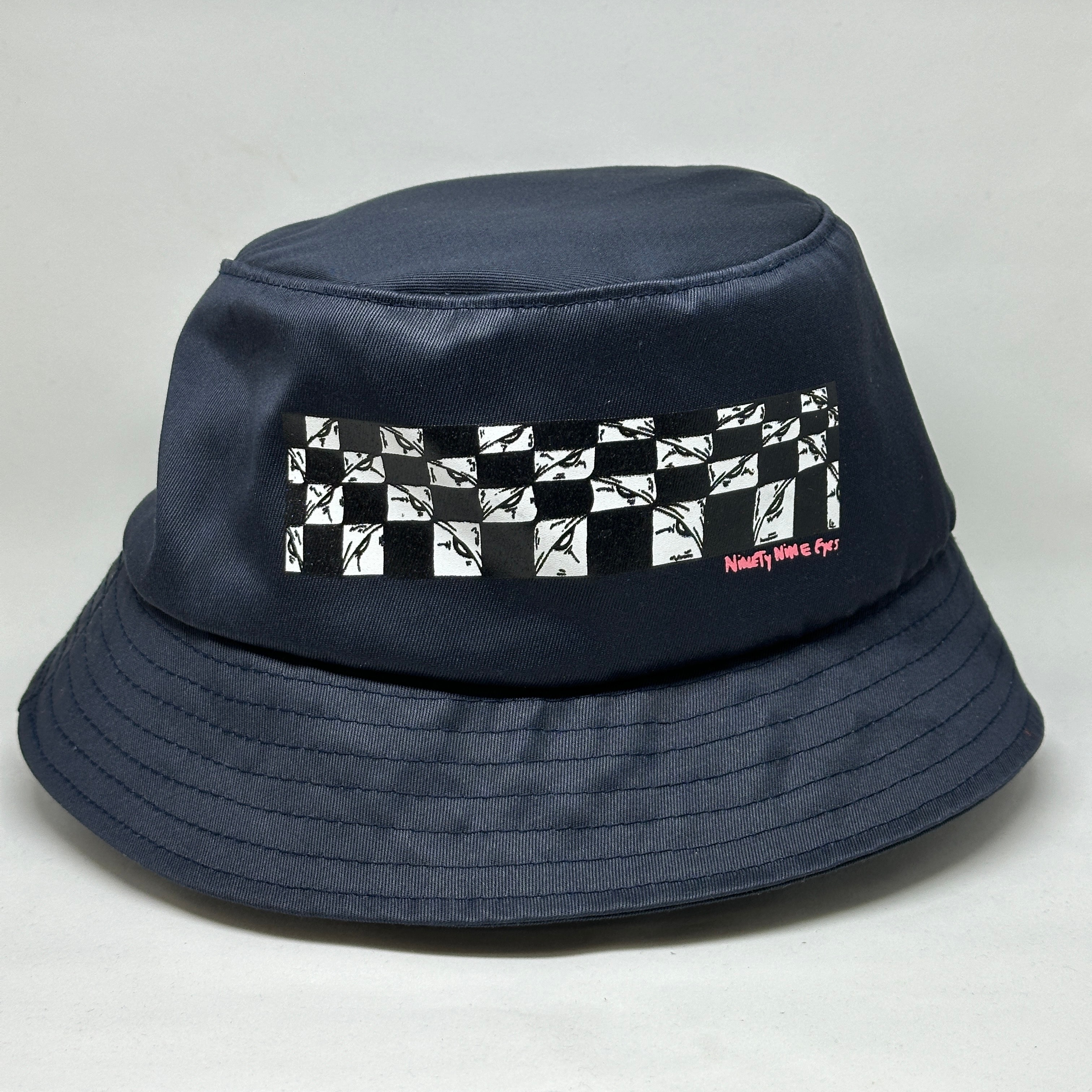 CHROMEHEARTS クロムハーツ スクロールラベルバケット PRO HAT 99EYES 
Navy
Mサイズ