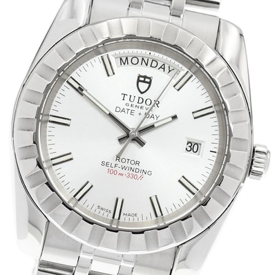 チュードル クラシック デイトデイ 23010 自動巻き メンズ 【中古】