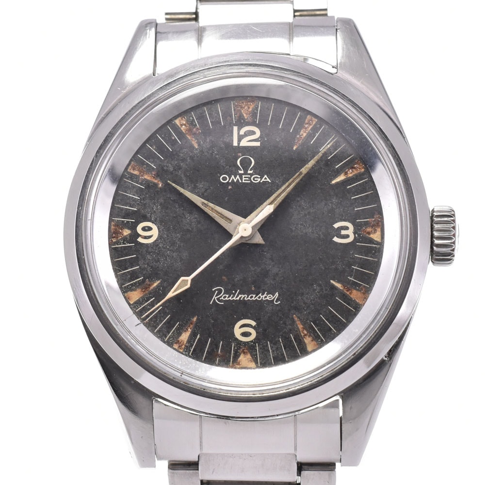 オメガ OMEGA Ref.2914 ヴィンテージ レイルマスター Cal.285 手巻き メンズ Z#144312