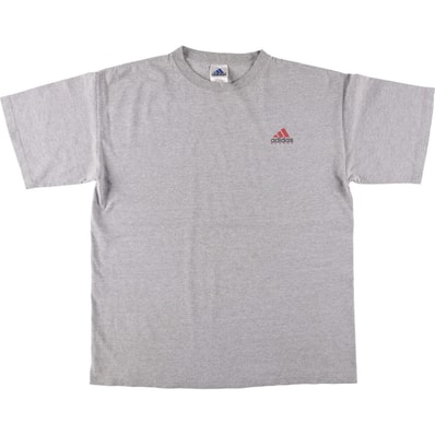 古着 90年代 アディダス adidas バックプリント ロゴプリントTシャツ USA製 メンズL相当 ヴィンテージ/eaa542906