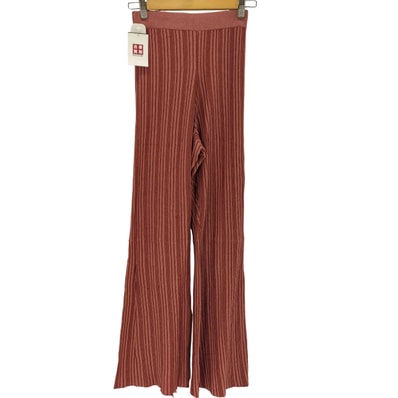 ランダムストライプニットパンツ【1142608778208】