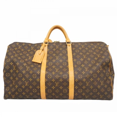 【6dd5053】ルイヴィトン ボストンバッグ モノグラム キーポルバンドリエール60 M41412 ブラウン【中古】メンズ レディース ユニセックス