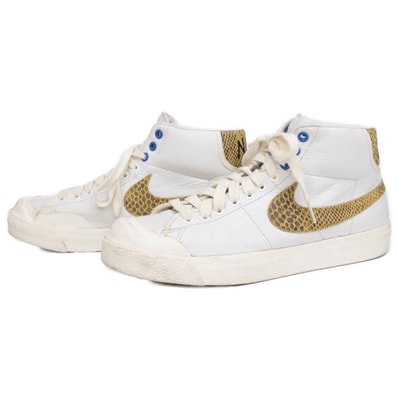 ナイキ 【即決/30周年記念】408577-100 ALL COURT MID STUSSY オール コート ミッド ステューシー スニーカー US9.5