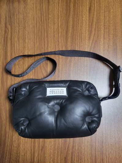 Maison Margiela Glam Slam Leather Crossbody "Black"