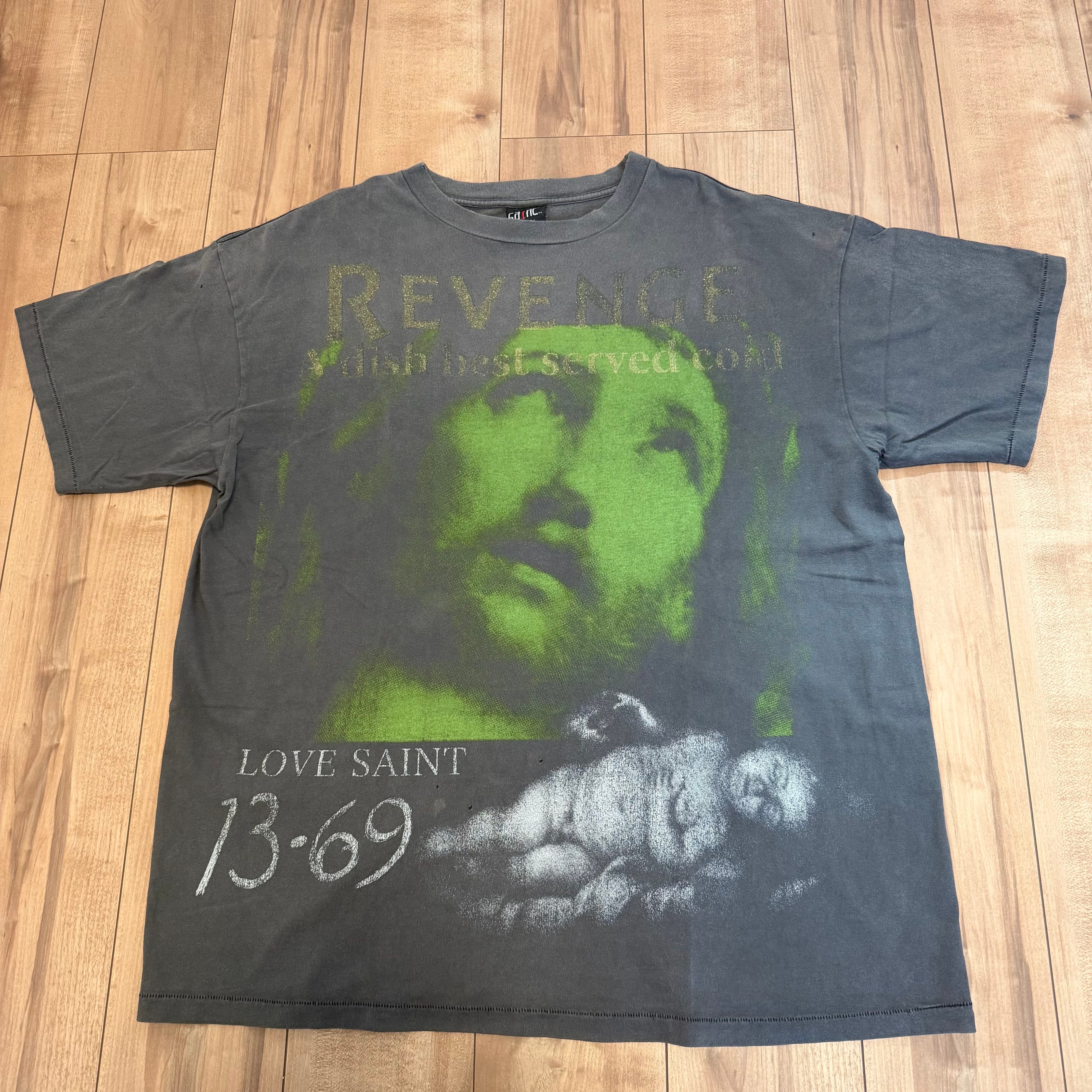 SAINT Mxxxxxx x BerBerJin BJ SS Tee/Revenge "Black"