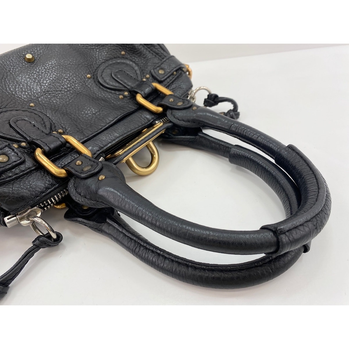 D (傷や汚れあり)】クロエ Chloe パディントンmini ハンドバッグ【中古