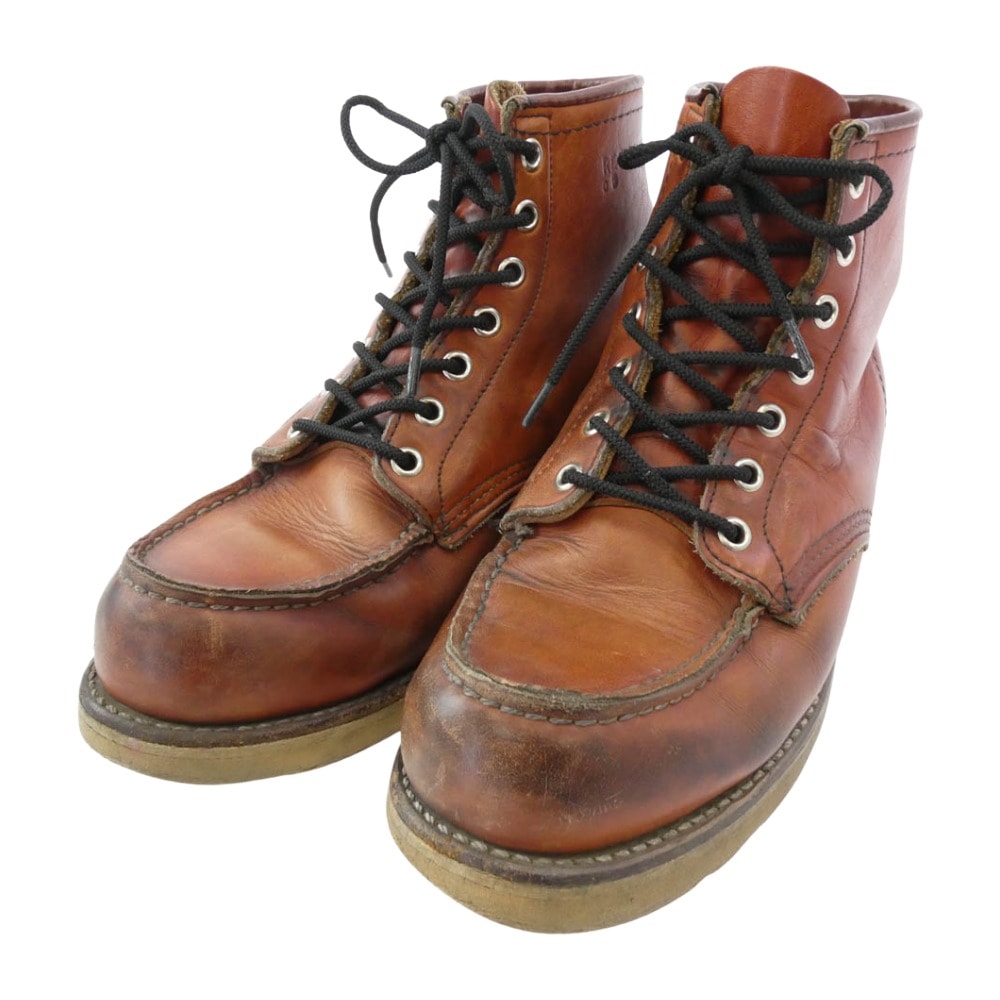 RED WING レッドウィング ブーツ 94年製 半円犬タグ アイリッシュセッター ブーツ ブラウン系 US 7E【中古】