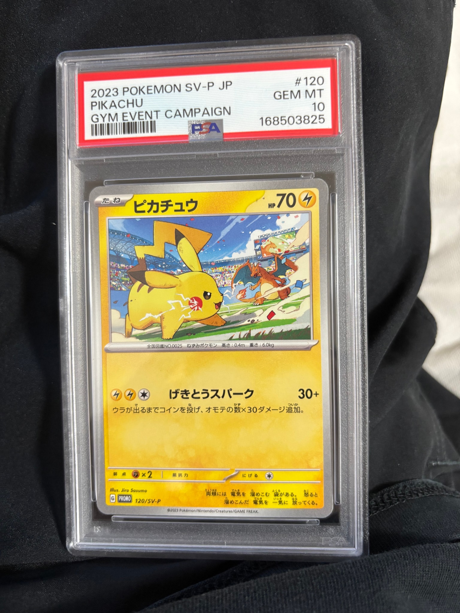 PSA10 ピカチュウ 120/SV-P プロモ PSA10】ピカチュウ: プロモ [SV-P 120](プロモーションカード「SV-P