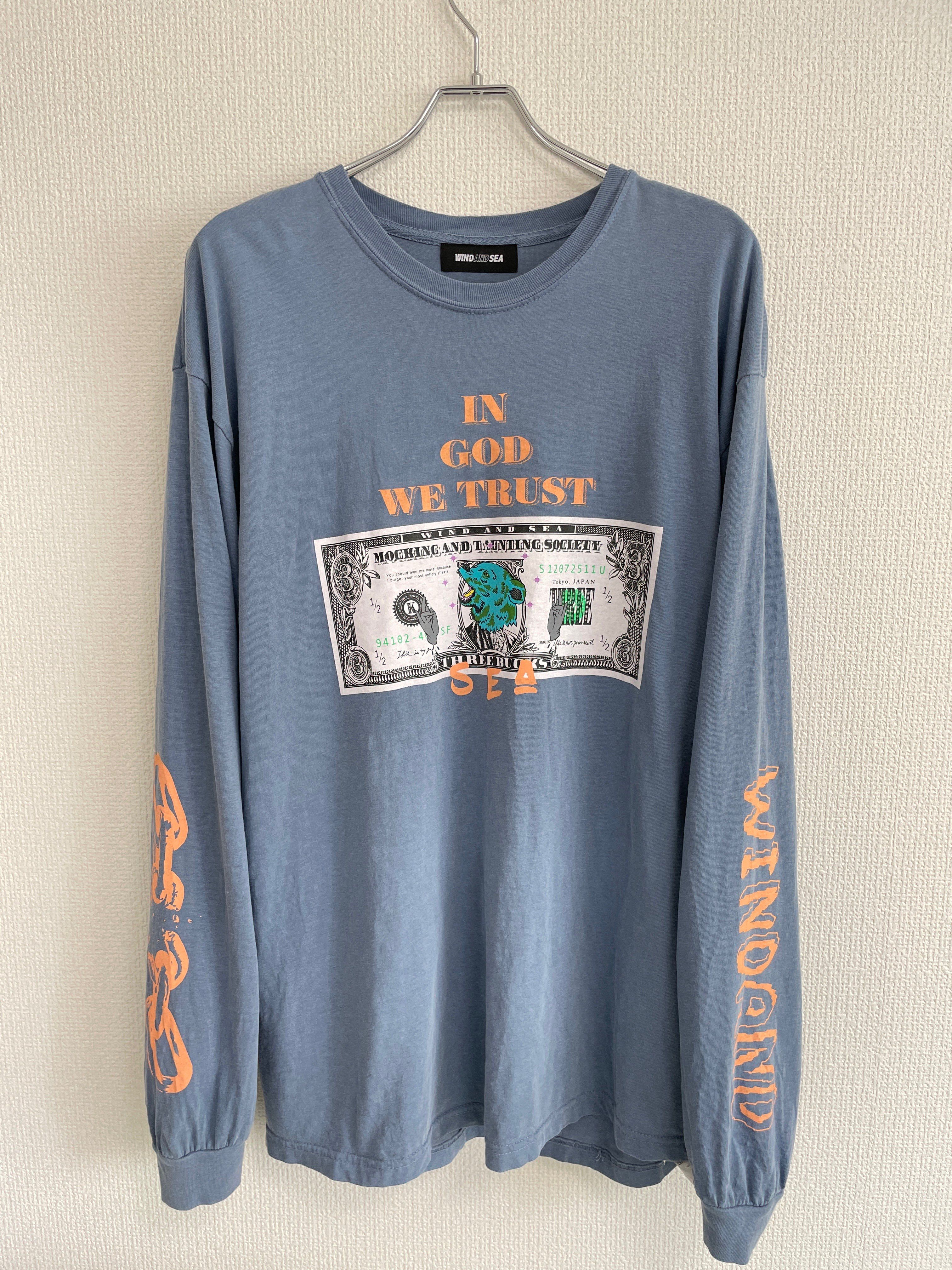 WIND AND SEA KOICHIRO TAKAGI X L/S T SHIRT "Blue"