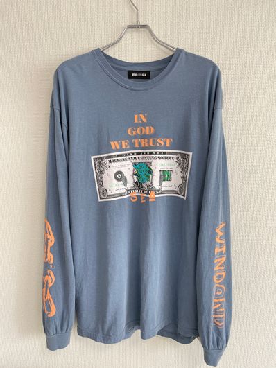 WIND AND SEA KOICHIRO TAKAGI X L/S T SHIRT "Blue"