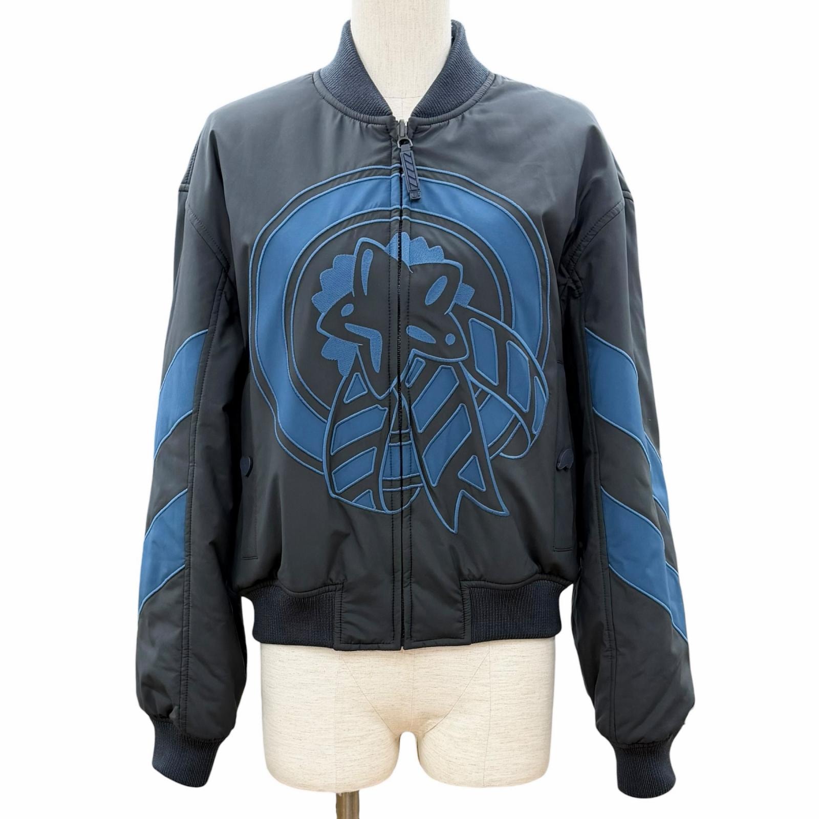 未使用品 エルメス ジャケット リバーシブル ブルゾン 36 5H0150DQ