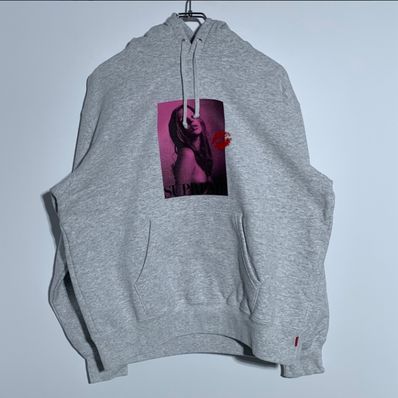 Supreme Kate Moss Hooded Sweatshirt "Ash Grey"