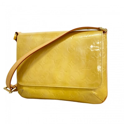 【6dd5010】ルイヴィトン ショルダーバッグ ヴェルニ トンプソンストリート M91008 ベージュ【中古】レディース