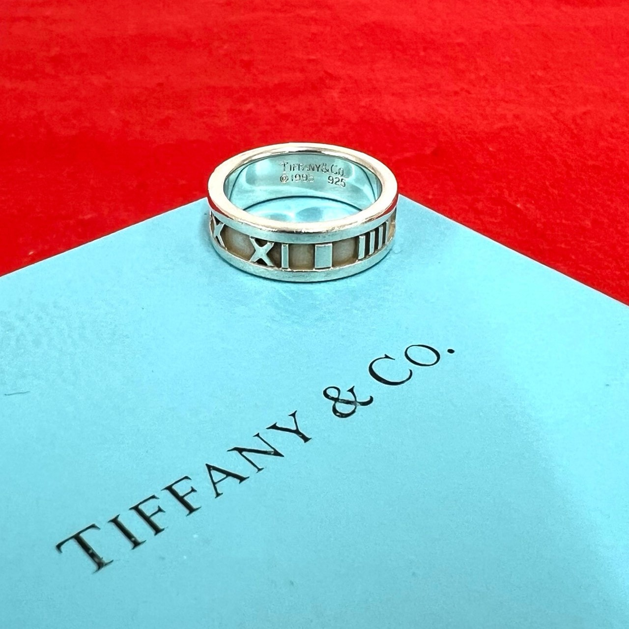 TIFFANY&Co. ティファニー アトラス リング シルバー925 リング・指輪 10号 シルバー
73826
