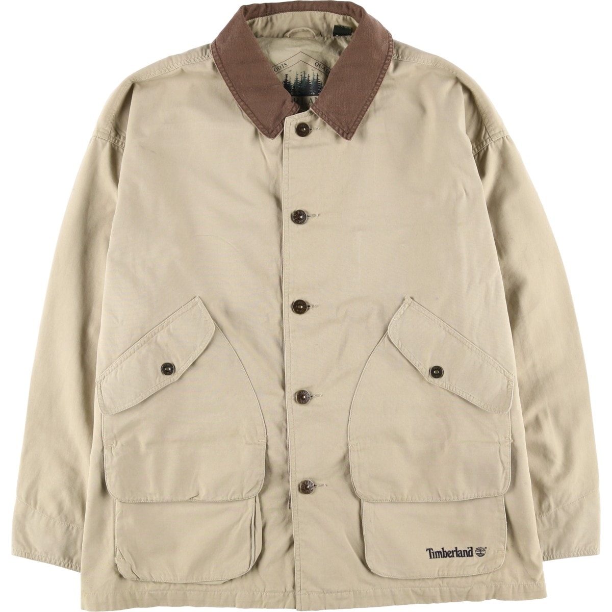 古着 90年代 ティンバーランド Timberland WEATHERGEAR RUGGED WEAR ハンティングジャケット メンズXL相当 ヴィンテージ/eaa624180