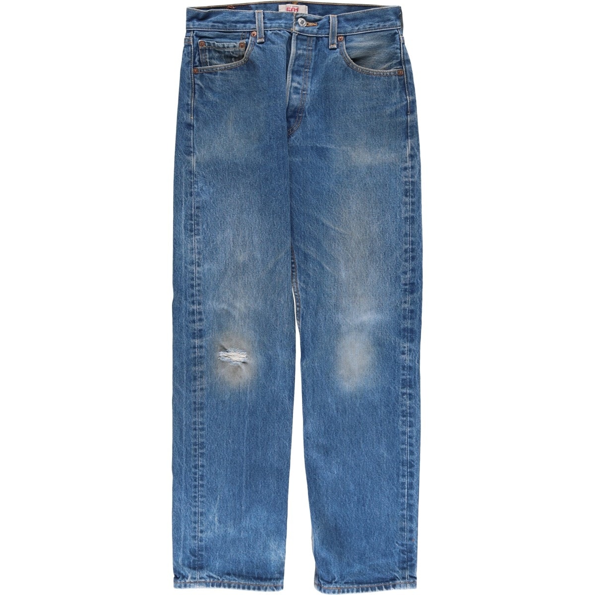 古着 00年代 リーバイス Levi's リーバイス501 STRAIGHT LEG BUTTON-FLY ストレートデニムパンツ メンズw29相当/eaa613262