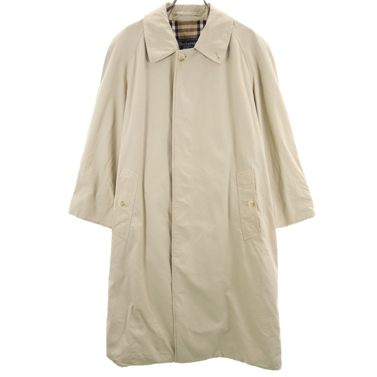 Burberrys バーバリーズ 80s 90s オールド 英国製 ステンカラーコート ベージュ