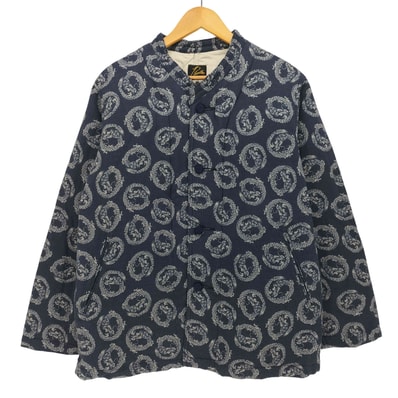 18AW ORIENTAL BUTTON STAND COLLAR COVERALL オリエンタルボタン スタンドカラー カバーオール【1140373522934】