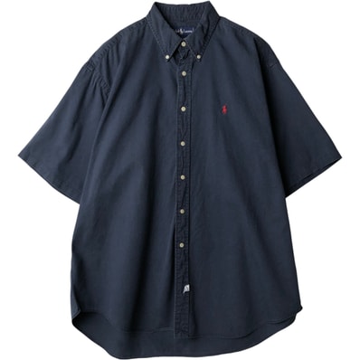 古着 ラルフローレン Ralph Lauren 半袖 ボタンダウンシャツ メンズXL相当 ボタンダウン/eaa636682
