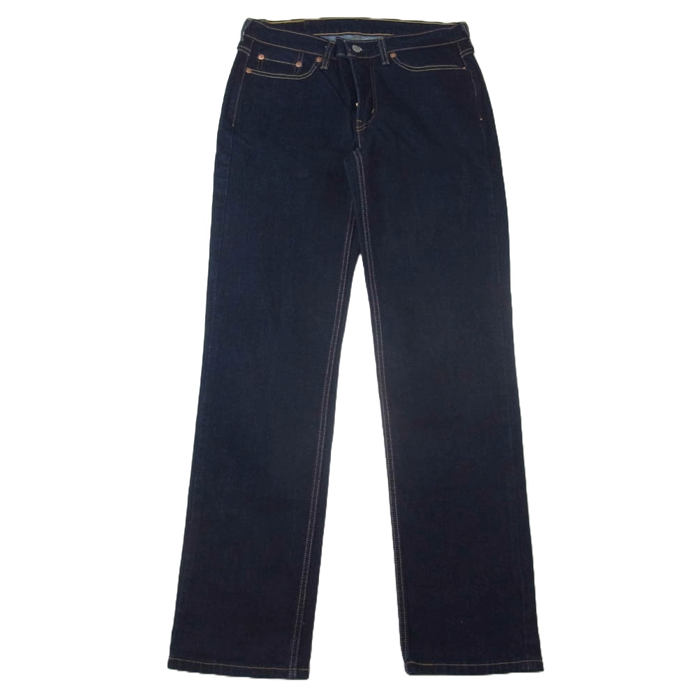 Levi's リーバイス デニムパンツ 514TM レギュラー テーパード デニム パンツ インディゴブルー系 W30L32【中古】