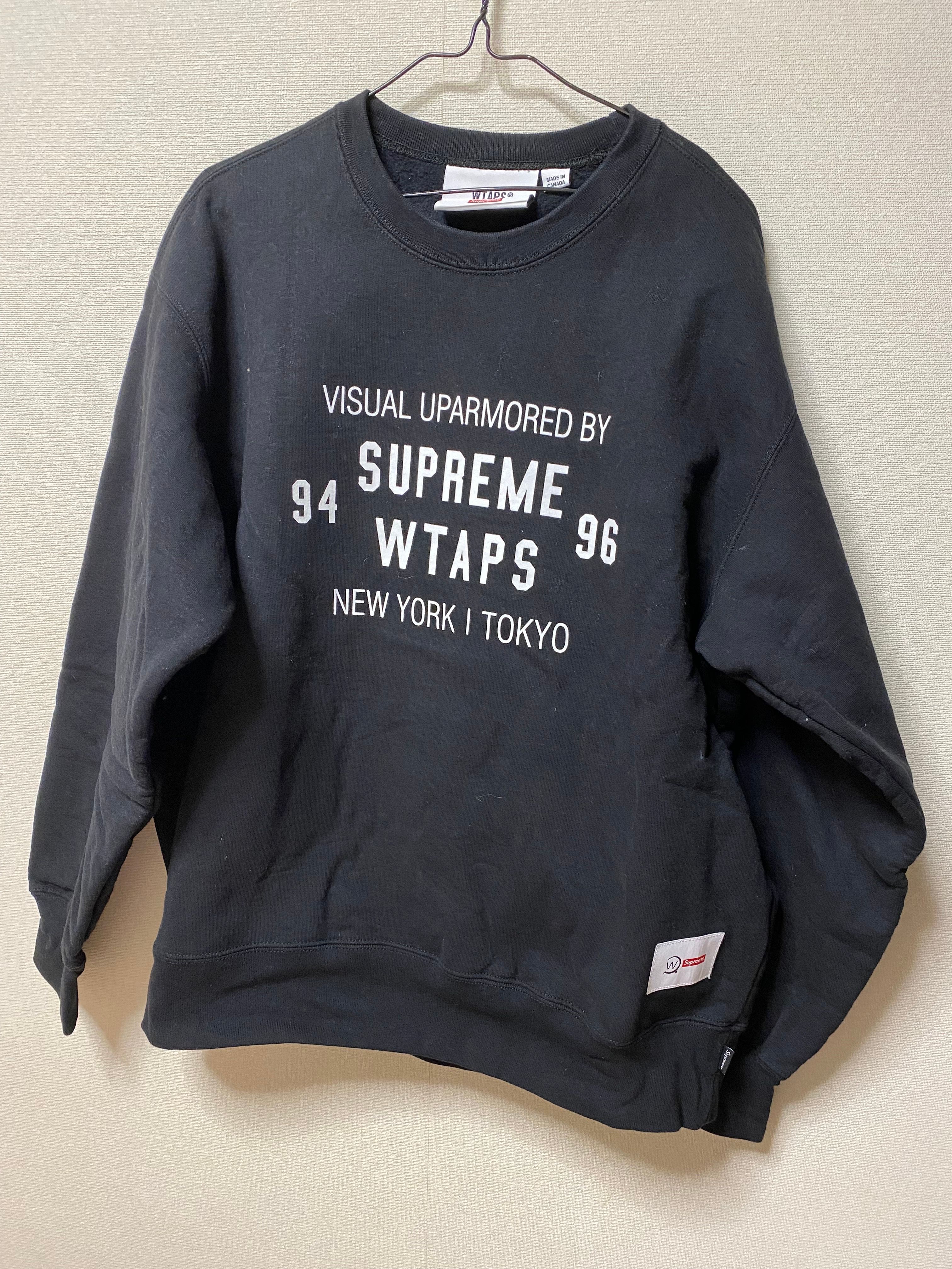 Supreme / WTAPS Crewneck "Black" 21274SPD-CSM03S