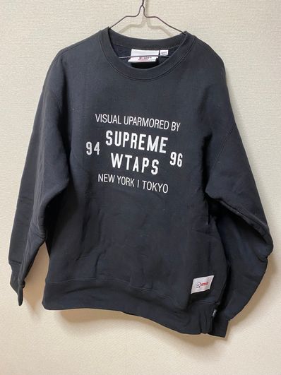 Supreme / WTAPS Crewneck "Black" 21274SPD-CSM03S