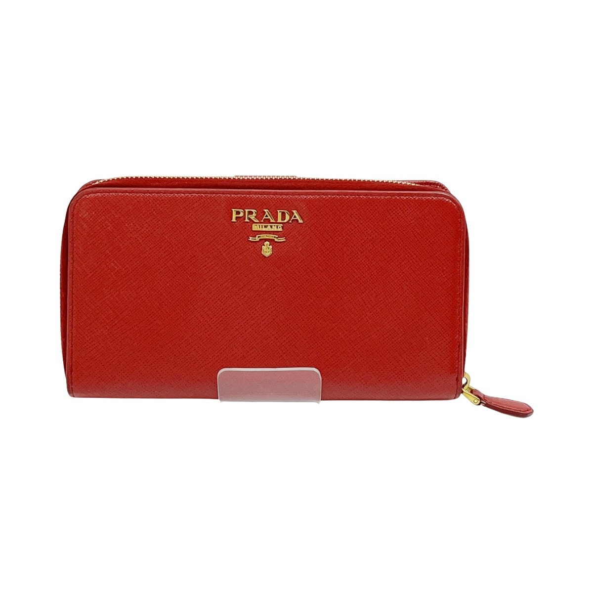 ◆◆PRADA プラダ 長財布 レザー レディース 1ML029 レッド