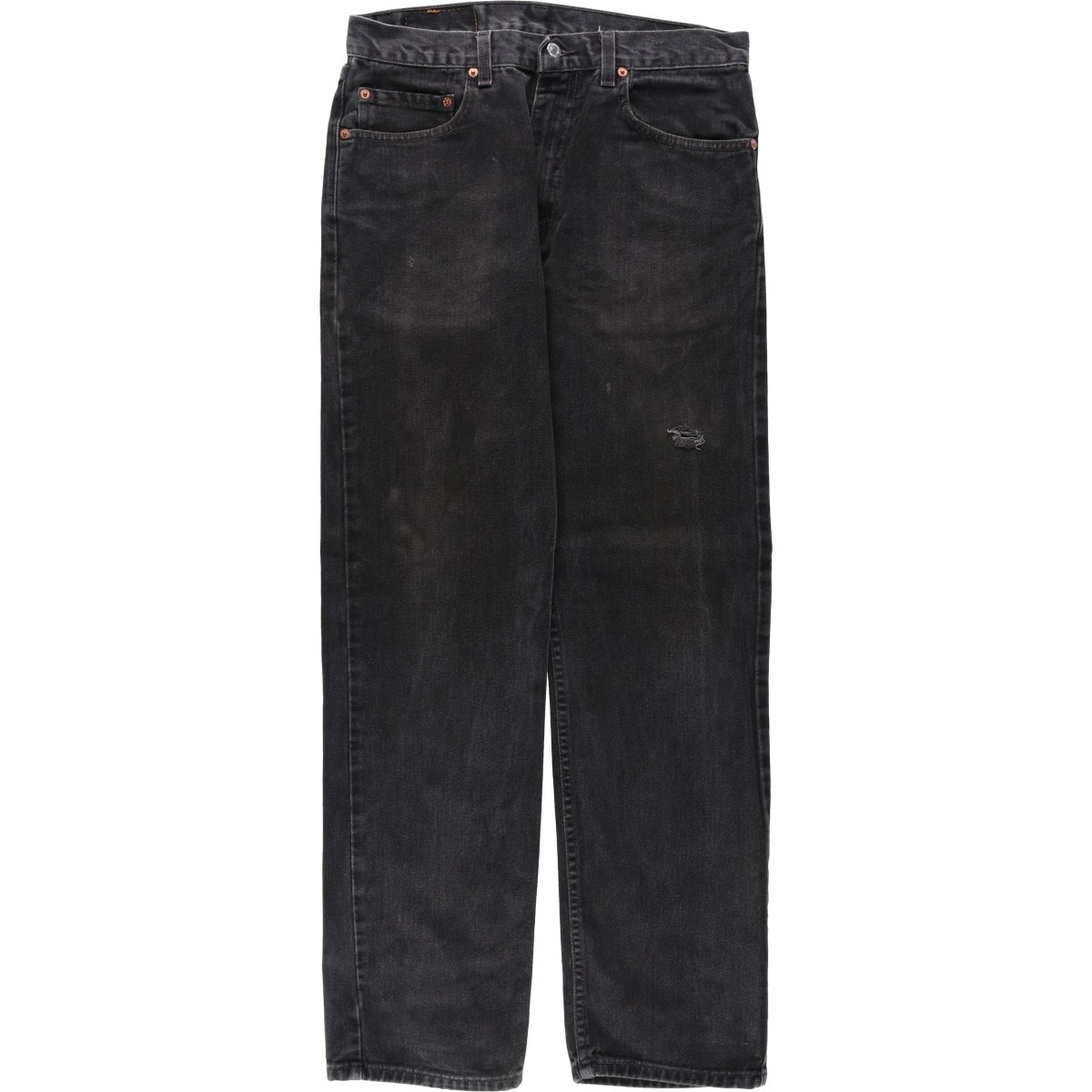 古着 90~00年代 リーバイス Levi's 505 ブラックデニム テーパードデニムパンツ メンズw32相当/eaa663679