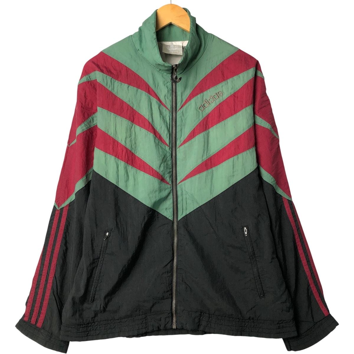 古着 80年代 アディダス adidas ウインドブレーカー メンズL相当 ヴィンテージ/eaa580484