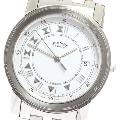 エルメス キャリック デイト CA1.510 クォーツ ボーイズ 【中古】