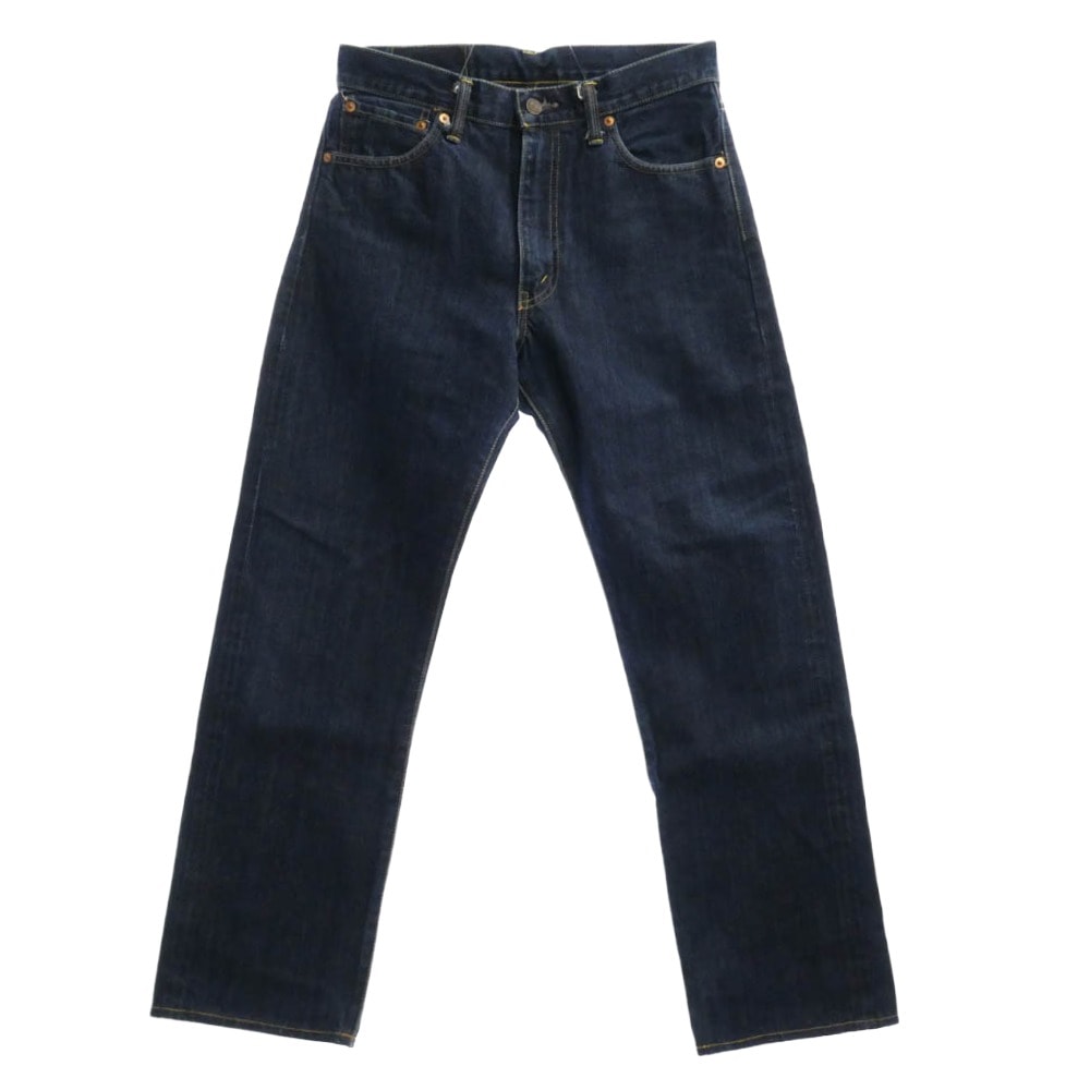 Levi's リーバイス デニムパンツ 67505-02 505-0217 復刻 BIG E ビッグE 赤耳 セルビッジ ジップフライ デニムパンツ W31 L34 インディゴブルー系【中古】