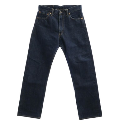 Levi's リーバイス デニムパンツ 67505-02 505-0217 復刻 BIG E ビッグE 赤耳 セルビッジ ジップフライ デニムパンツ W31 L34 インディゴブルー系【中古】