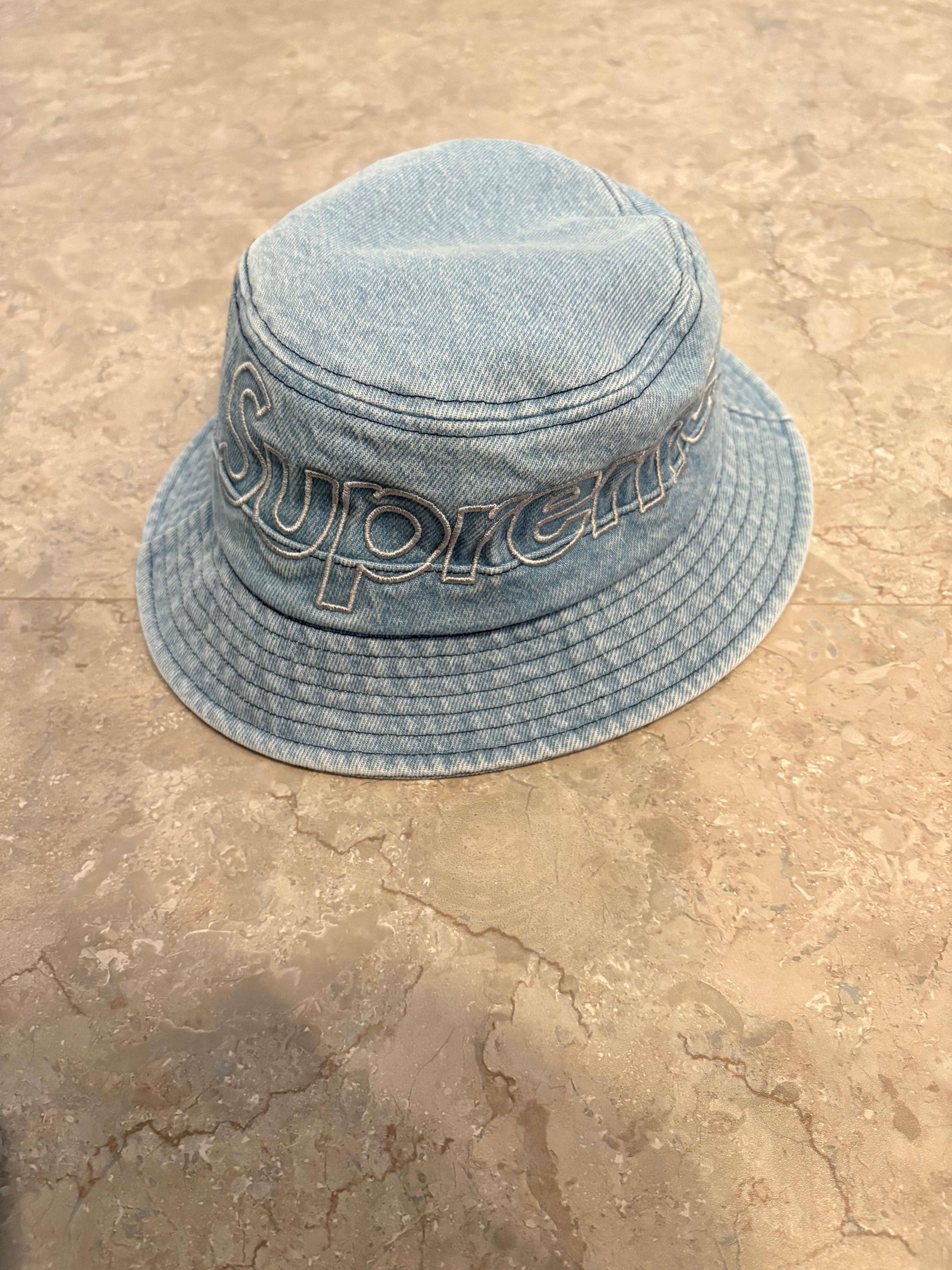 Supreme Outline Crusher "Denim"