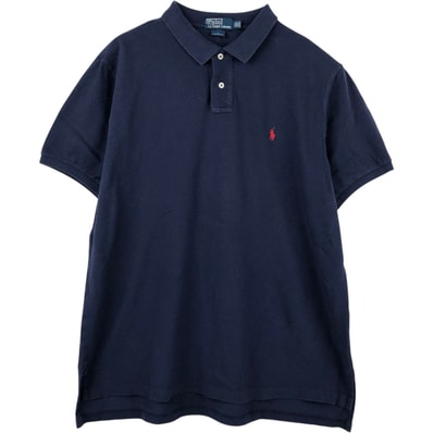 古着 ラルフローレン Ralph Lauren POLO by Ralph Lauren CUSTOM FIT 半袖 ポロシャツ メンズXXL相当/eaa654575