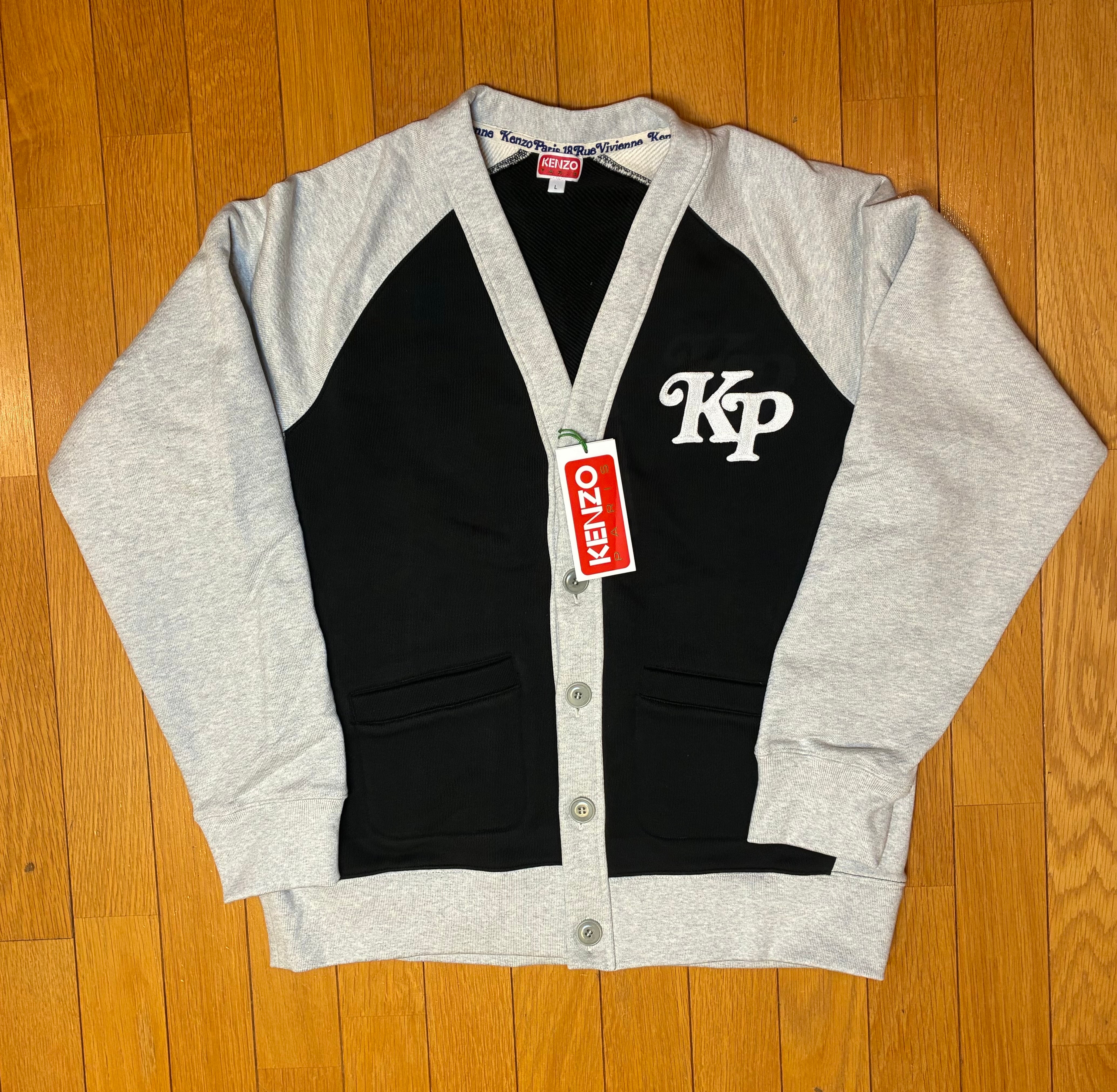 kenzo verdy スウェットカーディガン新品未使用品