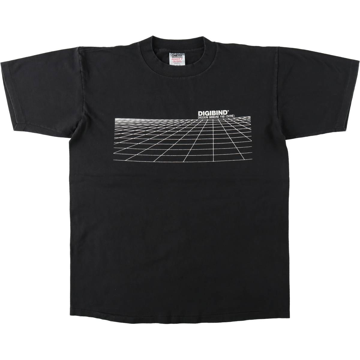 古着 90年代 オニータ ONEITA POWER-T DIGIBIND ディジバインド アドバタイジングTシャツ USA製 メンズXL相当/eaa621842