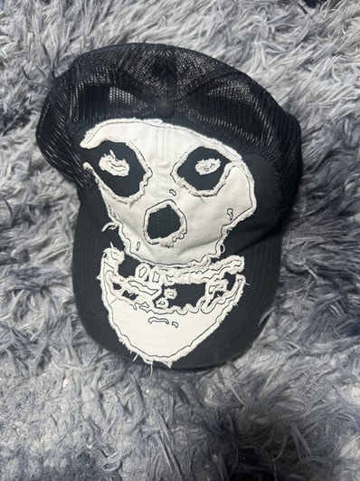 Supreme x The Misfits Mesh Back 6-Panel "Black"