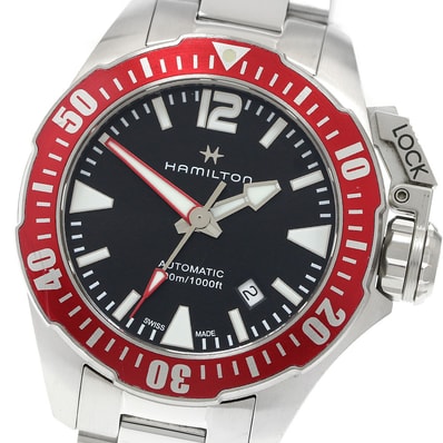 ハミルトン カーキ ネイビー オープンウォーター メンズ 【中古】