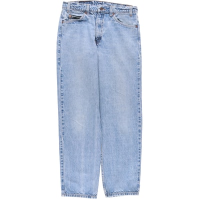 古着 90年代 リーバイス Levi's 550 RELAXED FIT1 オレンジタブ テーパードデニムパンツ メンズw32相当 ヴィンテージ/eaa533283