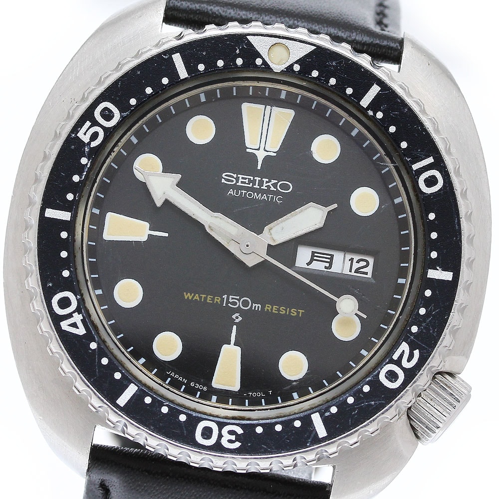 セイコー 3rdダイバー 150m 6306-7001 メンズ 【中古】