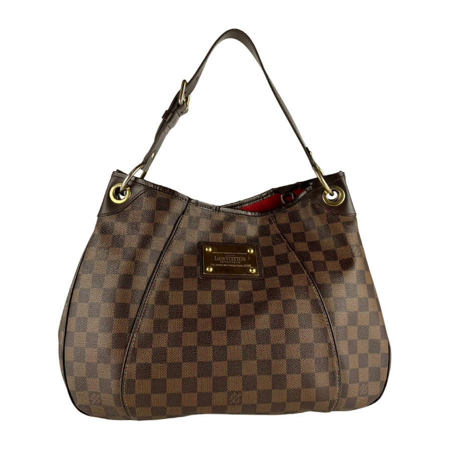 ルイ ヴィトン LOUIS VUITTON ショルダーバッグ ダミエ ガリエラPM ダミエキャンバス エベヌ レディース N48212【中古】 z10020