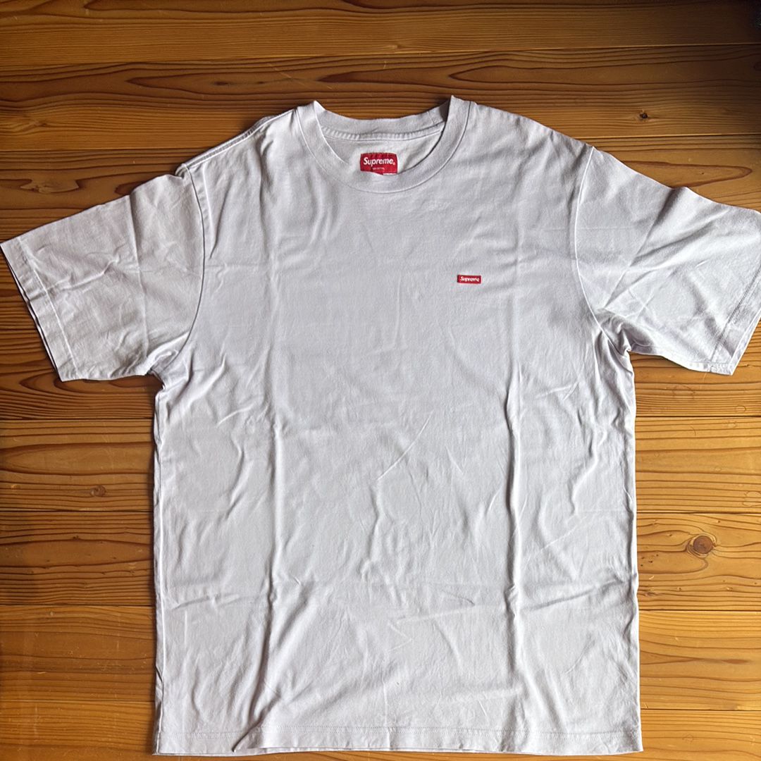 Supreme Small Box Tee "Lavender"(Made in Vietnam)(22SS)