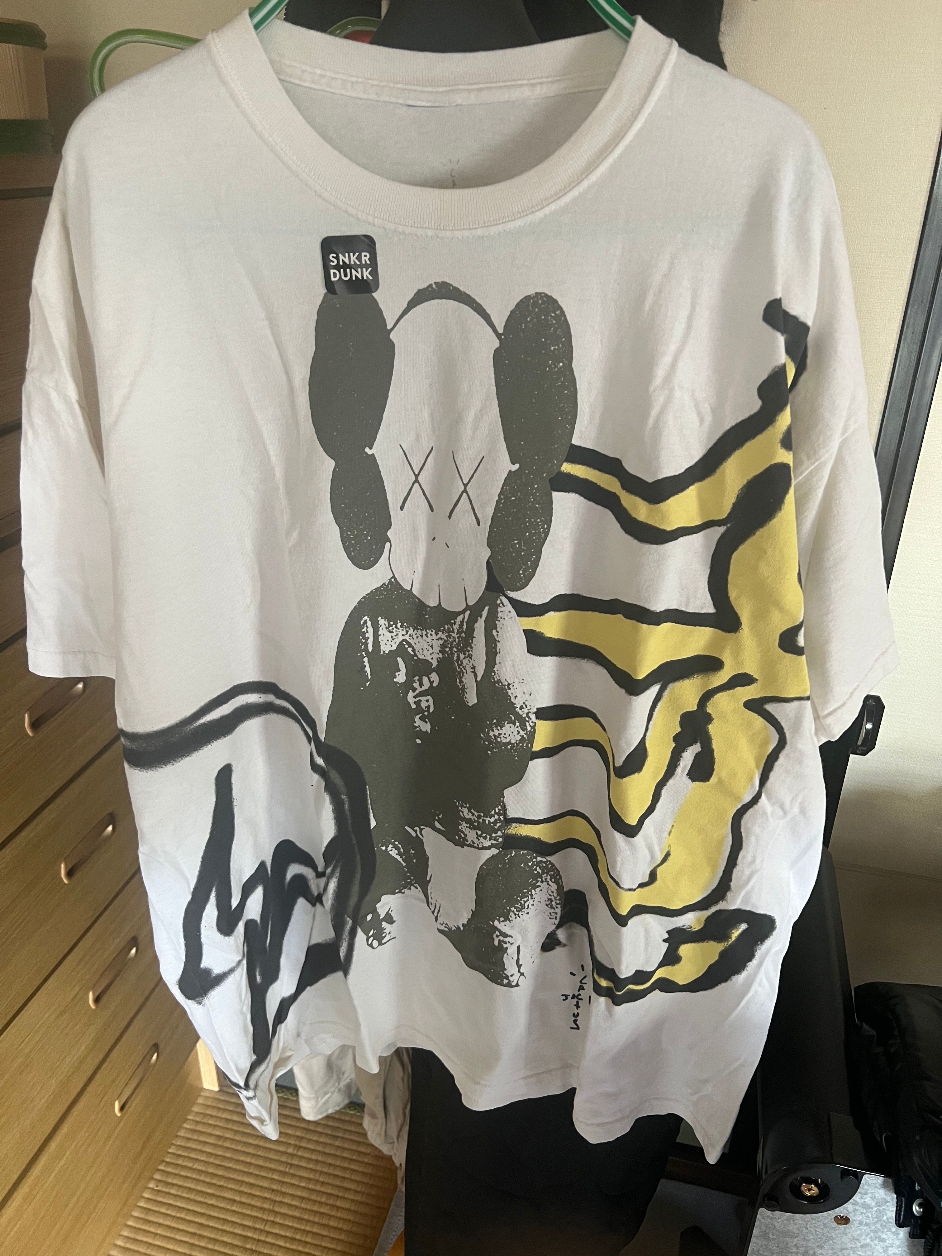 Travis Scott Cactus Jack x KAWS For Fragment Tee "White"