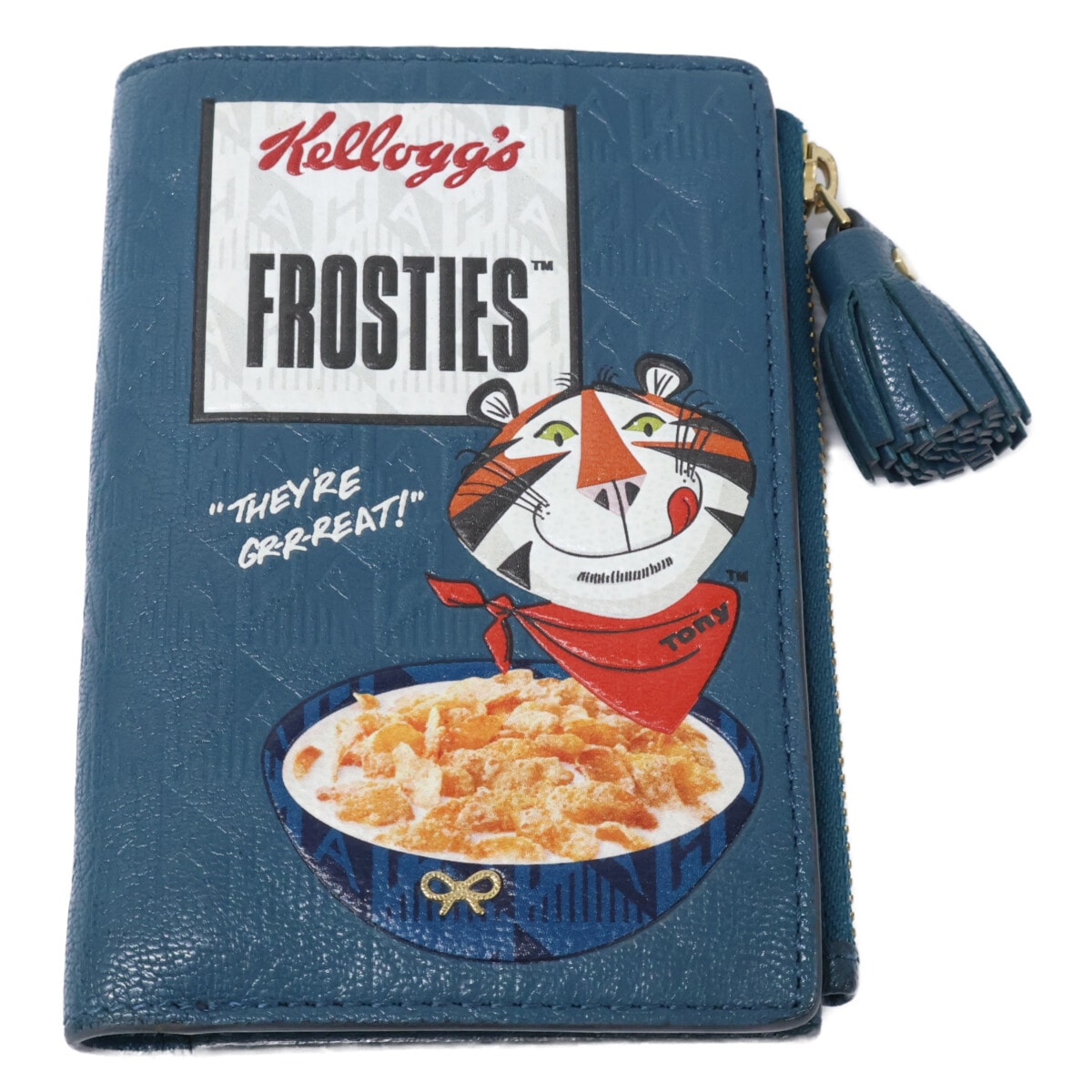 アニヤ ハインドマーチ Frosted Flakes フォールディング・ウォレット 二つ折り財布