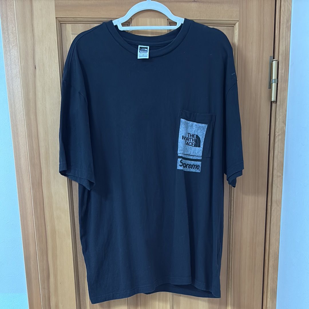 Supreme x The North Face Printed Pocket Tee "Black"