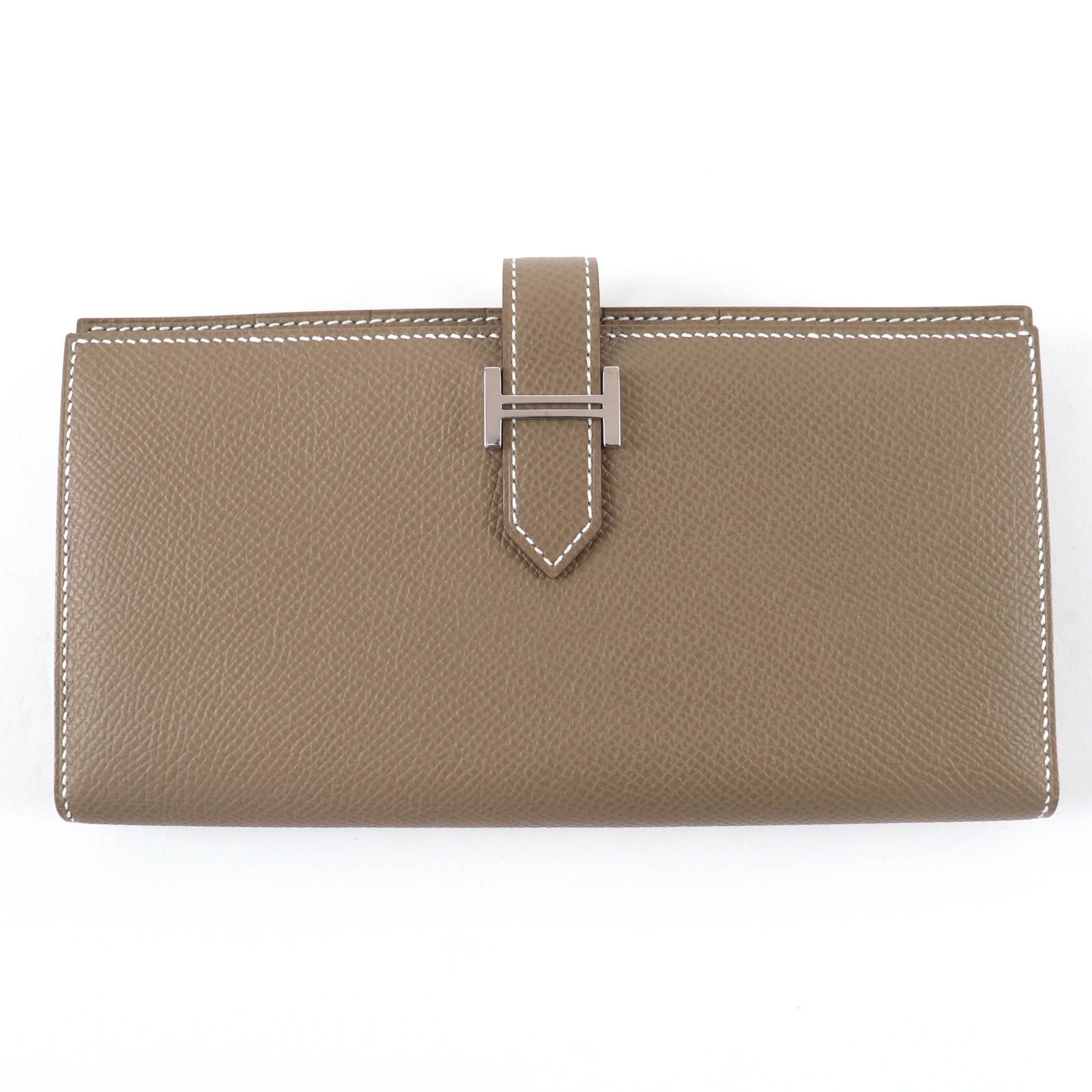 極美品 エルメス 長財布 ベアンスフレ レディース