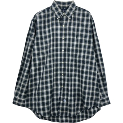 古着 ラルフローレン Ralph Lauren 長袖 ボタンダウンチェックシャツ メンズM相当/eaa661303