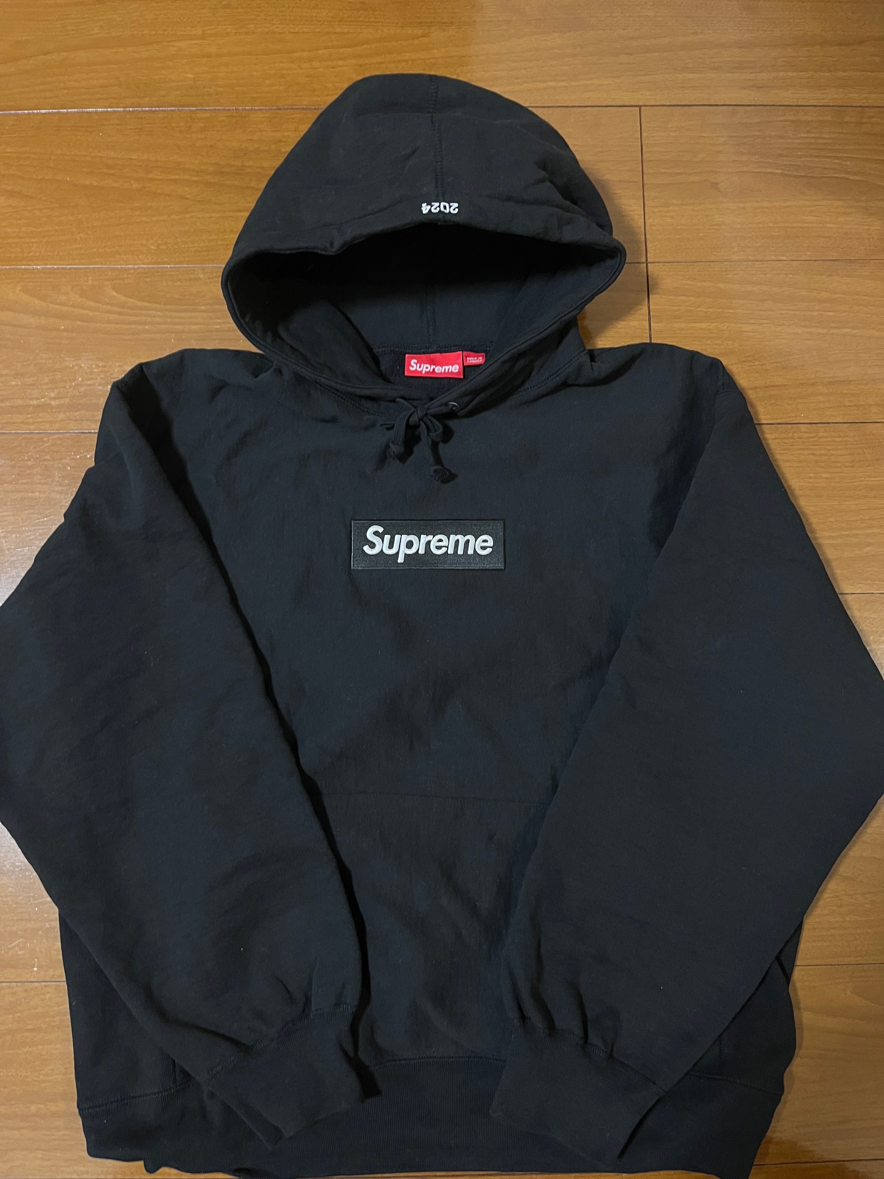 Supreme Box Logo Hooded Sweatshirt "Black" (24FW)